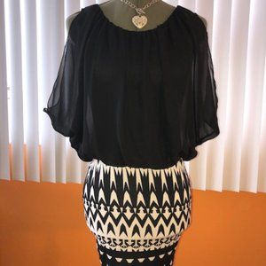 Joyce Leslie B&W dress